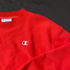 CHAMPION cropped crewneck | small